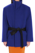 Saint Laurent Boxy Belted Coat
