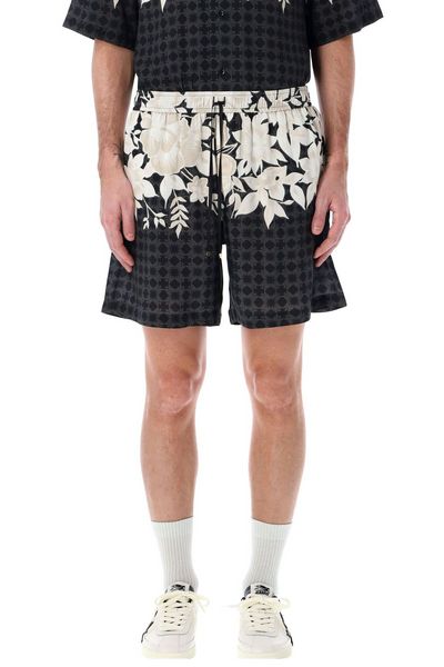 Amiri Floral Print Shorts