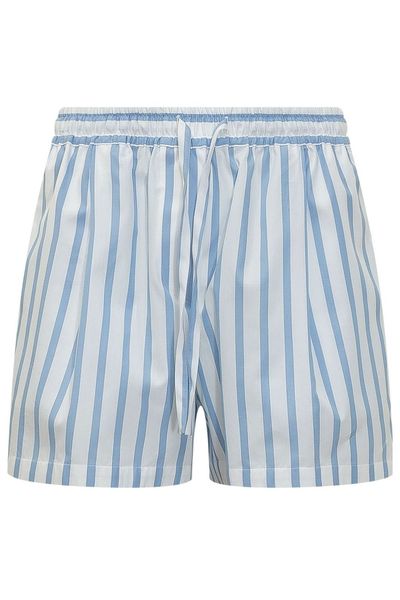 Dolce & Gabbana Striped Poplin Shorts