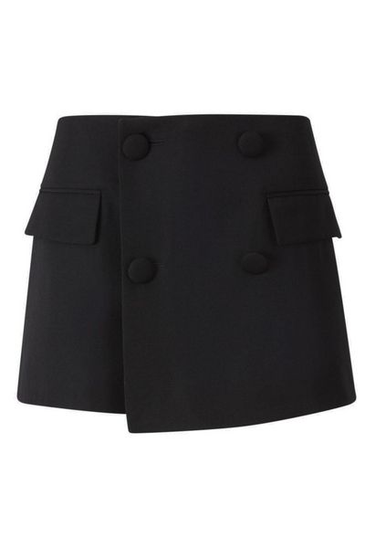 Balmain Mid Rise 4 Button Mini Skorts