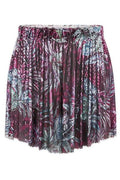 Rabanne Palm Tree Printed Mesh Shorts