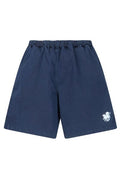 Ranra Elastic-Waist Logo Shorts
