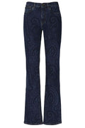 Etro Paisley Straight-Leg Jeans