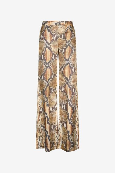 Roberto Cavalli Wide-Leg High-Waist Pants