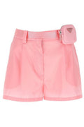 Prada Belted Pouch Shorts