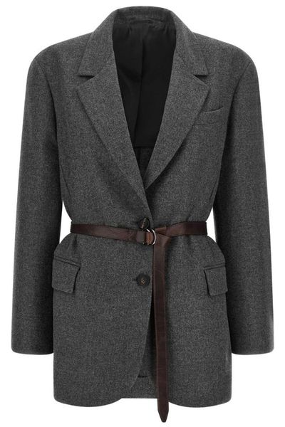 Brunello Cucinelli Belted Jacket