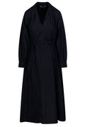 Max Mara Mxmpedaggi Flared Poplin Dress