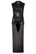 Junya Watanabe Sleeveless Sequinned One-Piece Dress