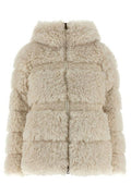 Moncler Verie Teddy Hooded Short Down Jacket