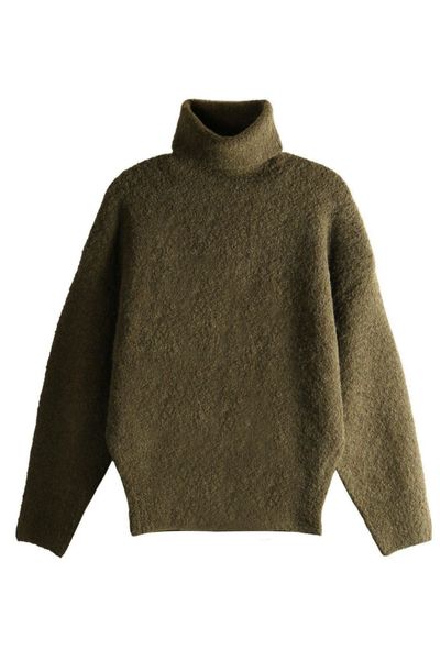 Totême Bouclé Turtleneck Jumper