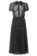 Dolce & Gabbana Floral-Printed Chiffon Dress
