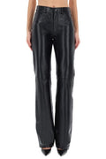 Haikure Leather-Panel Jeans