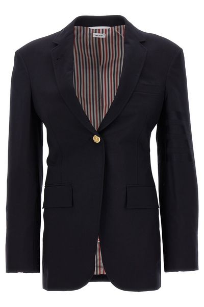 Thom Browne 4-Bar Single Breasted Blazer