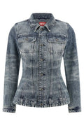 Diesel De Katerin Button-Up Denim Jacket