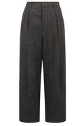 R13 Wide Pleated Pants