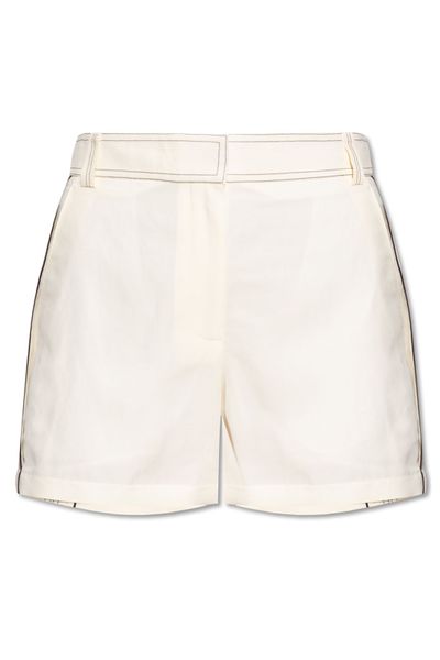 Tory Burch Stitching Decorative Shorts