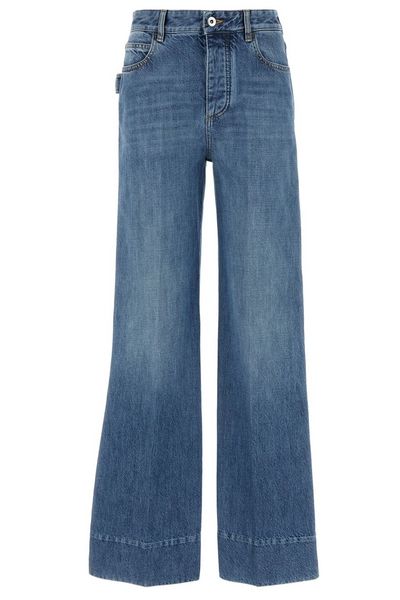 Bottega Veneta Buttoned Wide-Leg Jeans