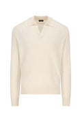 Zegna Long Sleeve Polo Jumper