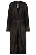 Rick Owens Belted V-Neck Jumpsuit