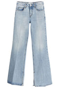 AMI Paris Split Detail Flared Jeans
