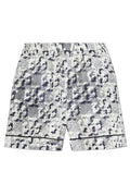 Tory Burch Logo Printed Straight-Leg Shotrs