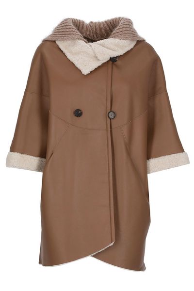 Fabiana Filippi Double Breasted Long Sleeved Coat