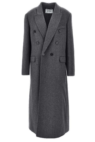 Victoria Beckham Double-Breasted Tailored Coat