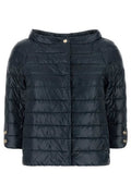 Herno Collarless Quilted Jacket