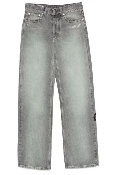 Off-White Wide-Leg Jeans