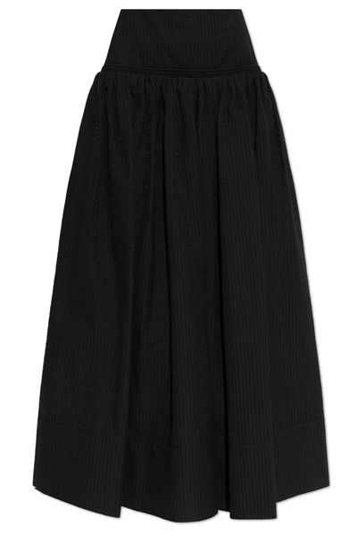 Alaïa Textured Maxi Skirt