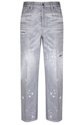 Dsquared2 Distressed Spotted Washed Jeans