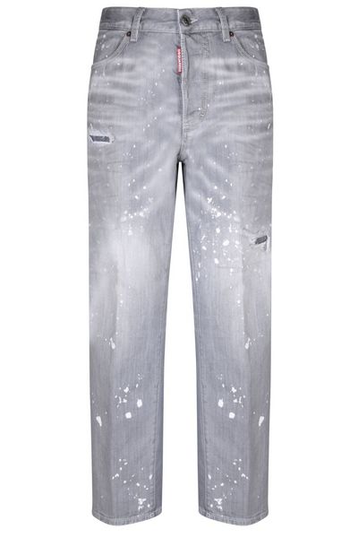 Dsquared2 Distressed Spotted Washed Jeans