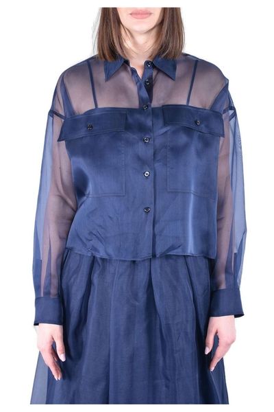 Weekend Max Mara Colomba Sheer Layered Shirt