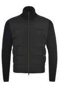 Herno High Knitted Collar Cardigan