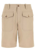 Alexander McQueen Pocket Detailed Bermuda Shorts