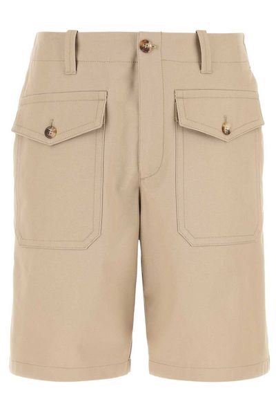 Alexander McQueen Pocket Detailed Bermuda Shorts