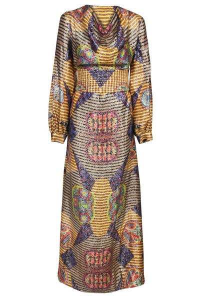 Rianna + Nina Rianna + Nina Kipos Dyo Graphic Print Dress