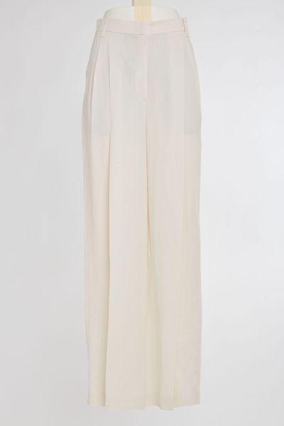 Brunello Cucinelli High-Waist Wide-Leg Pants