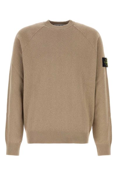 Stone Island Crew Neck Knitted Sweater