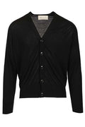 AMI Paris Knitted V-Neck Cardigan