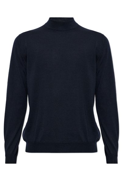 Kiton Mock-Neck Knitted Sweater