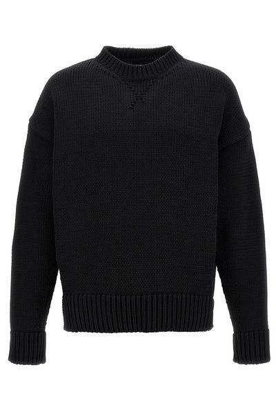 Jil Sander Drop Shoulder Knitted Jumper