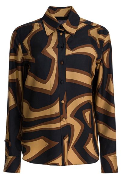 PUCCI Labirinto Printed Twill Shirt