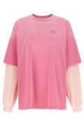 Ganni Double Layer Sleeved T-Shirt