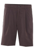 Herno Pleat Detailed Shorts