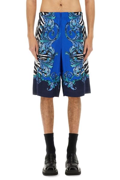 Versace Jeans Couture Barocco-Print Shorts