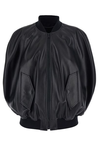 Balenciaga Lightweight Zip-Up Bomber Jacket