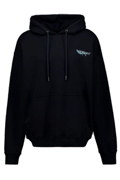 Off-White Moon Skate Drawstring Hoodie