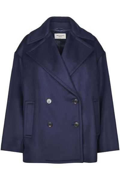 Weekend Max Mara Double-Breasted Pea Coat