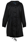Prada Triangle-Logo Hooded Coat